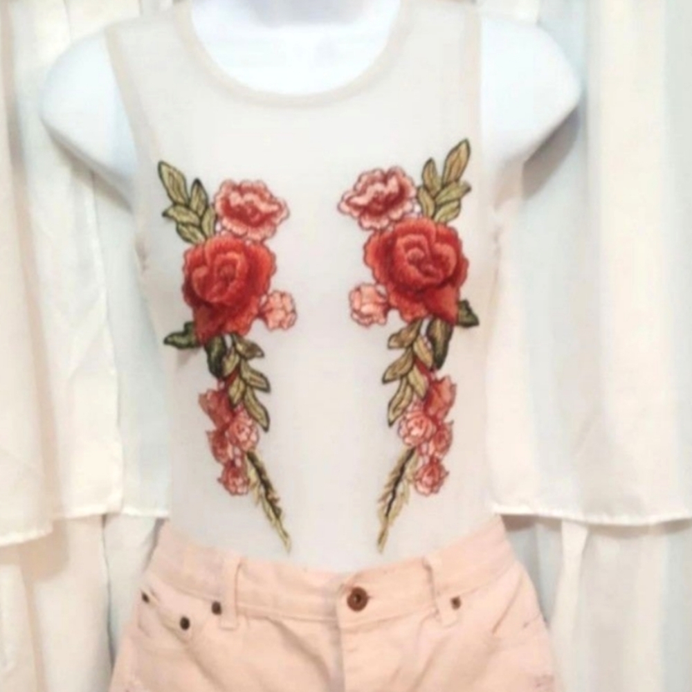 Ambiance Apparel Mesh Bodysuit